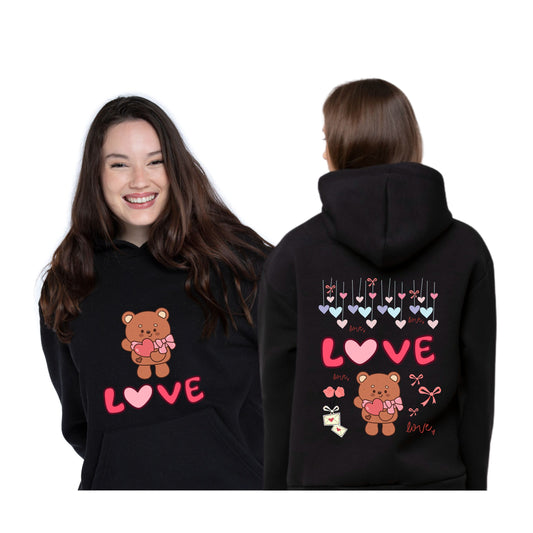 Love Teddy | Unisex Fleece Hoodie