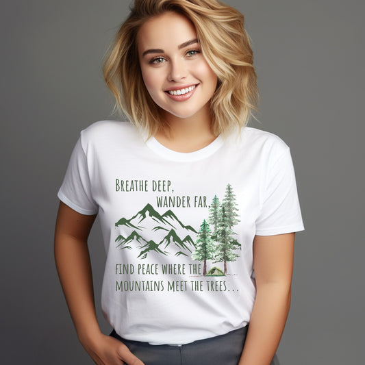 Wilderness Light Colors |Women's Classic T-Shirt