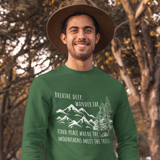 Wilderness | CozyBlend 100% Cotton Sweatshirt