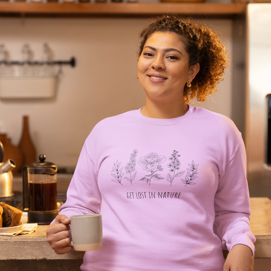 Nature light color | CozyBlend 100% Cotton Sweatshirt