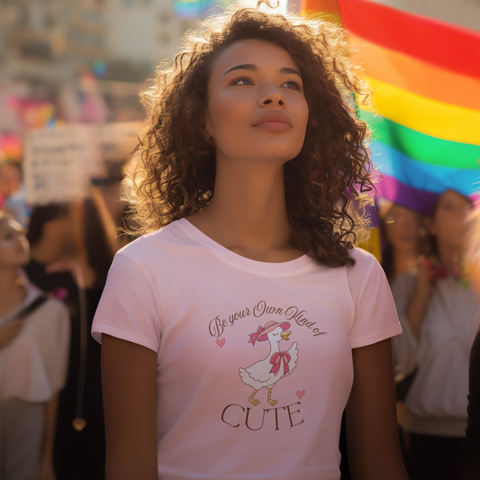 Cute Goose | Cotton Crop Top