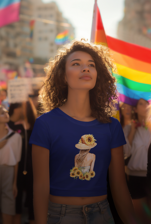 Sunshine Girl | Cotton Crop Top