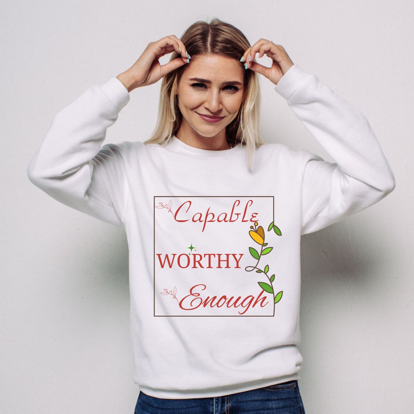 Worthy | CozyBlend 100% Cotton Sweatshirt