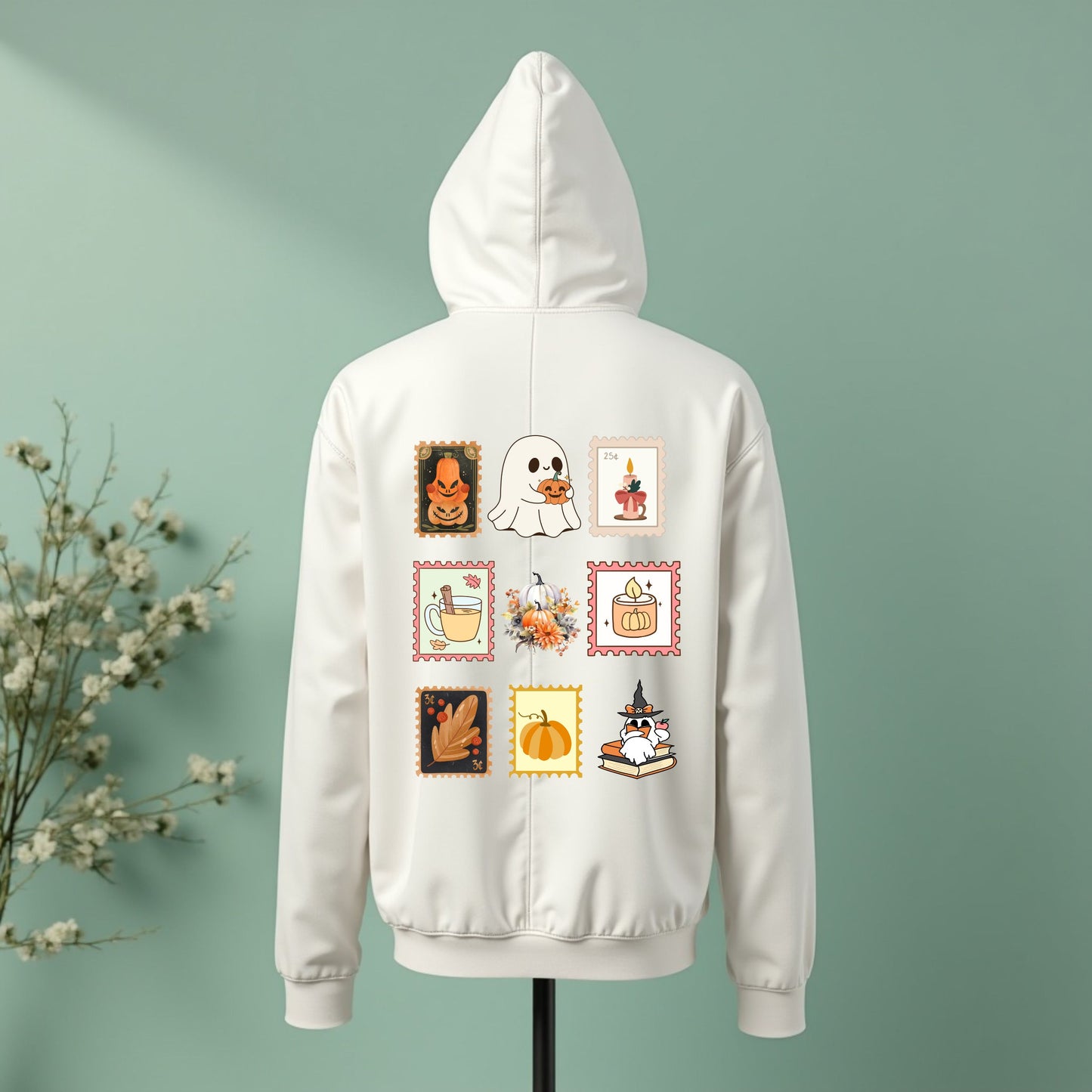 Cute Ghost | Heavy Zipper Hoodie