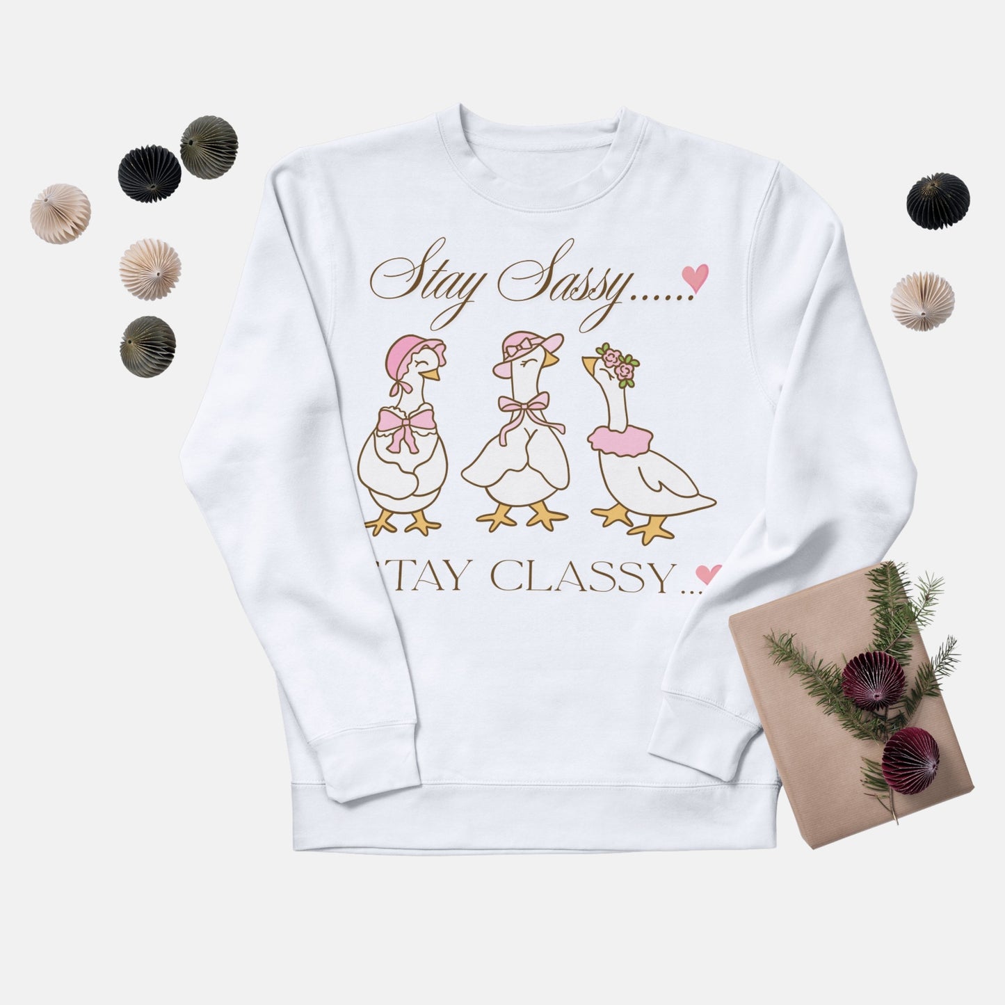 Stay Sassy | CozyBlend 100% Cotton Sweatshirt