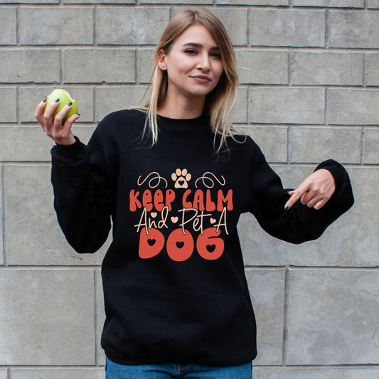 Dog Lover | CozyBlend 100% Cotton Sweatshirt