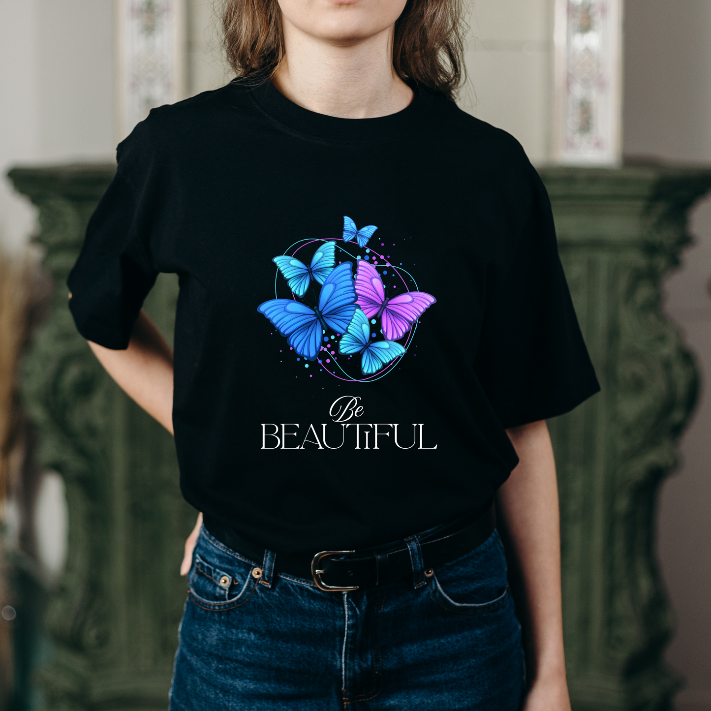 Be Beautiful Butterfly | Unisex Soft Tee