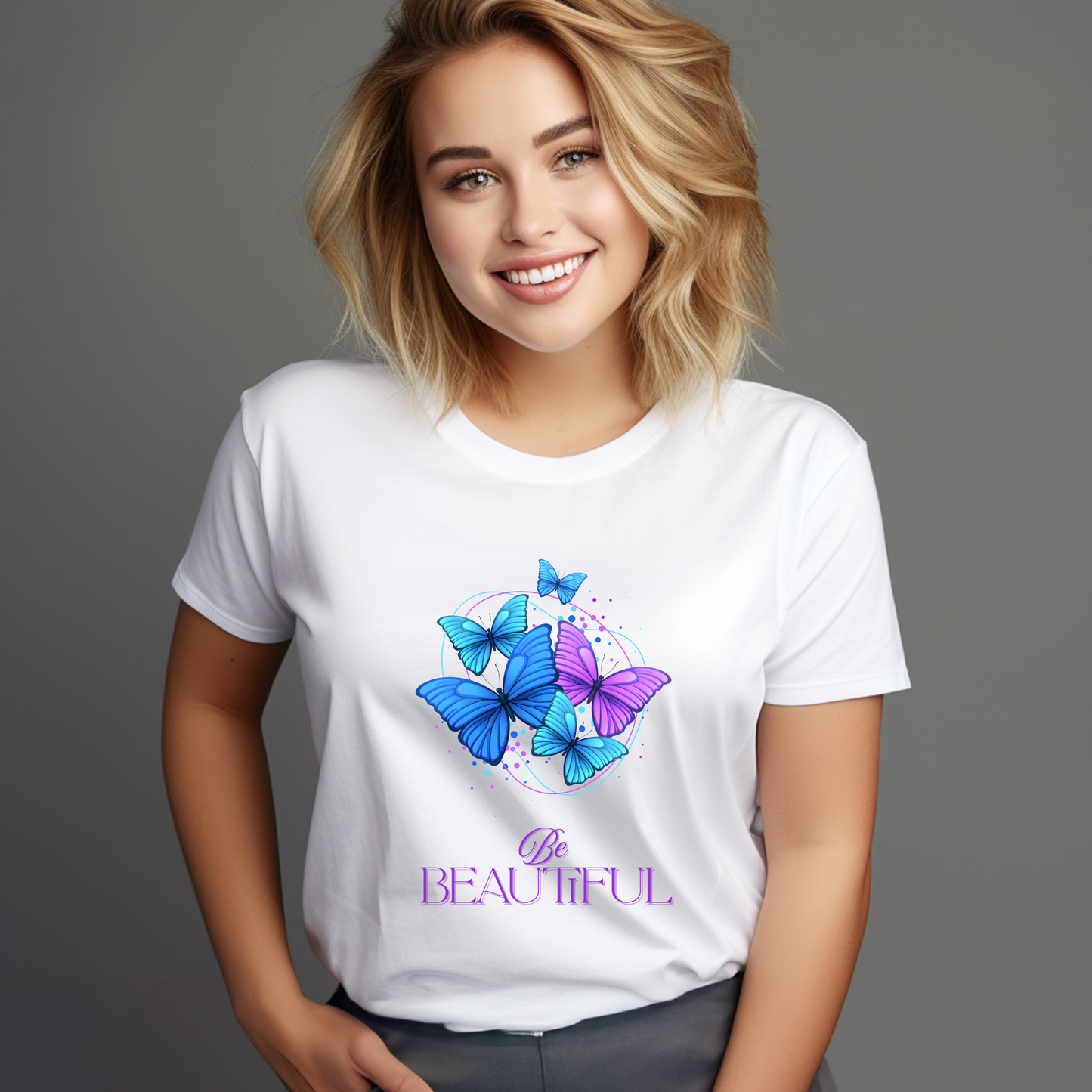 Be Beautiful Butterfly | Unisex Soft Tee