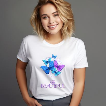 Be Beautiful Butterfly | Unisex Soft Tee