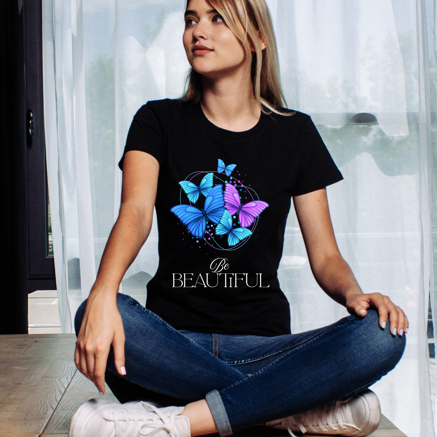 Be Beautiful Butterfly | Unisex Soft Tee