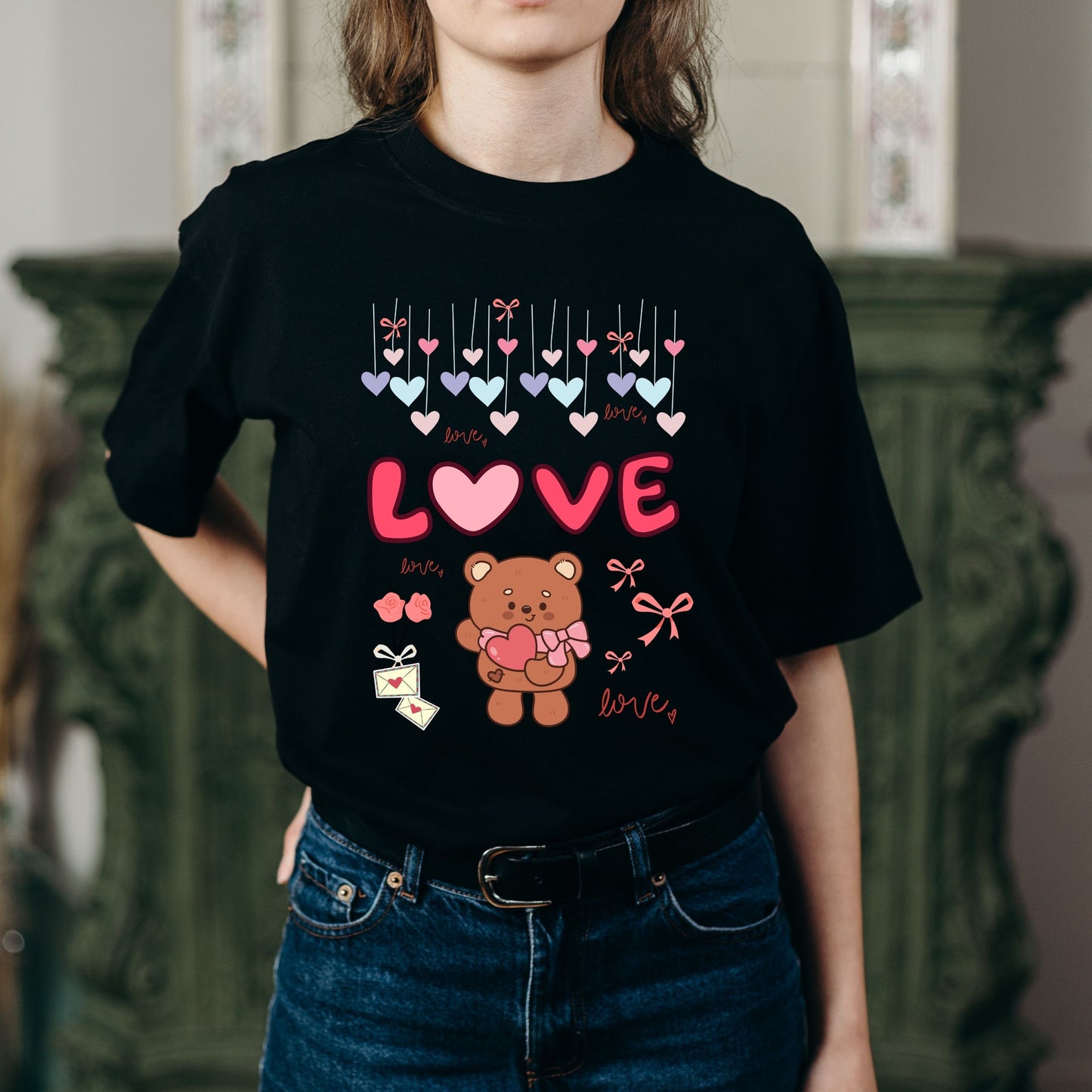 Love Cute Teddy | Unisex Soft Tee