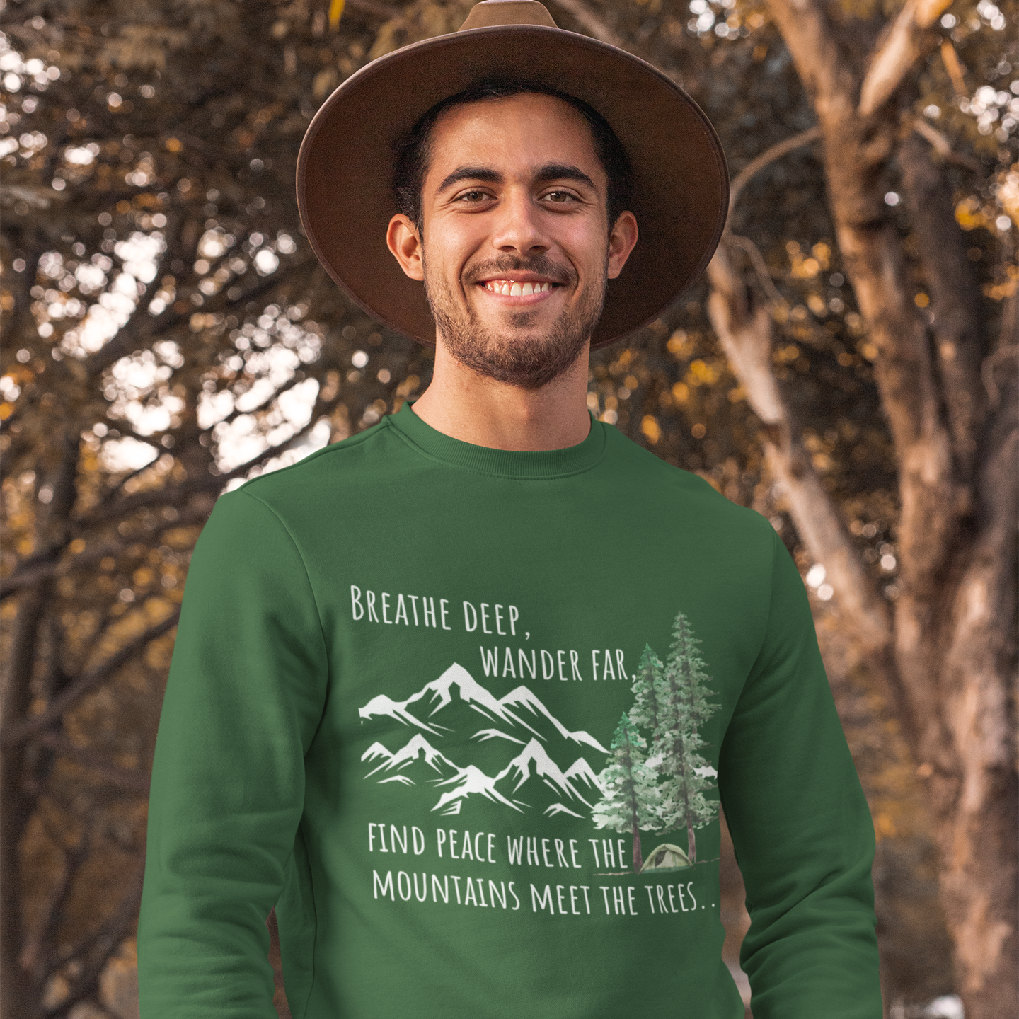 Wilderness | CozyBlend 100% Cotton Sweatshirt