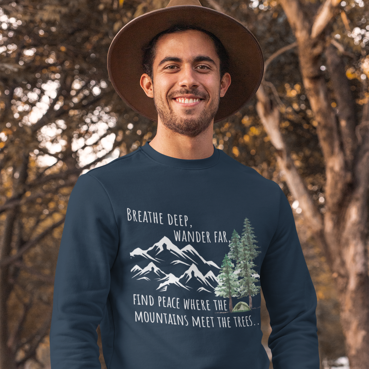 Wilderness | CozyBlend 100% Cotton Sweatshirt