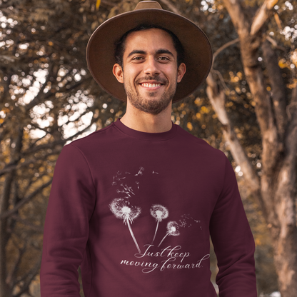 Keep Moving Forward | CozyBlend 100% Cotton Sweatshirt