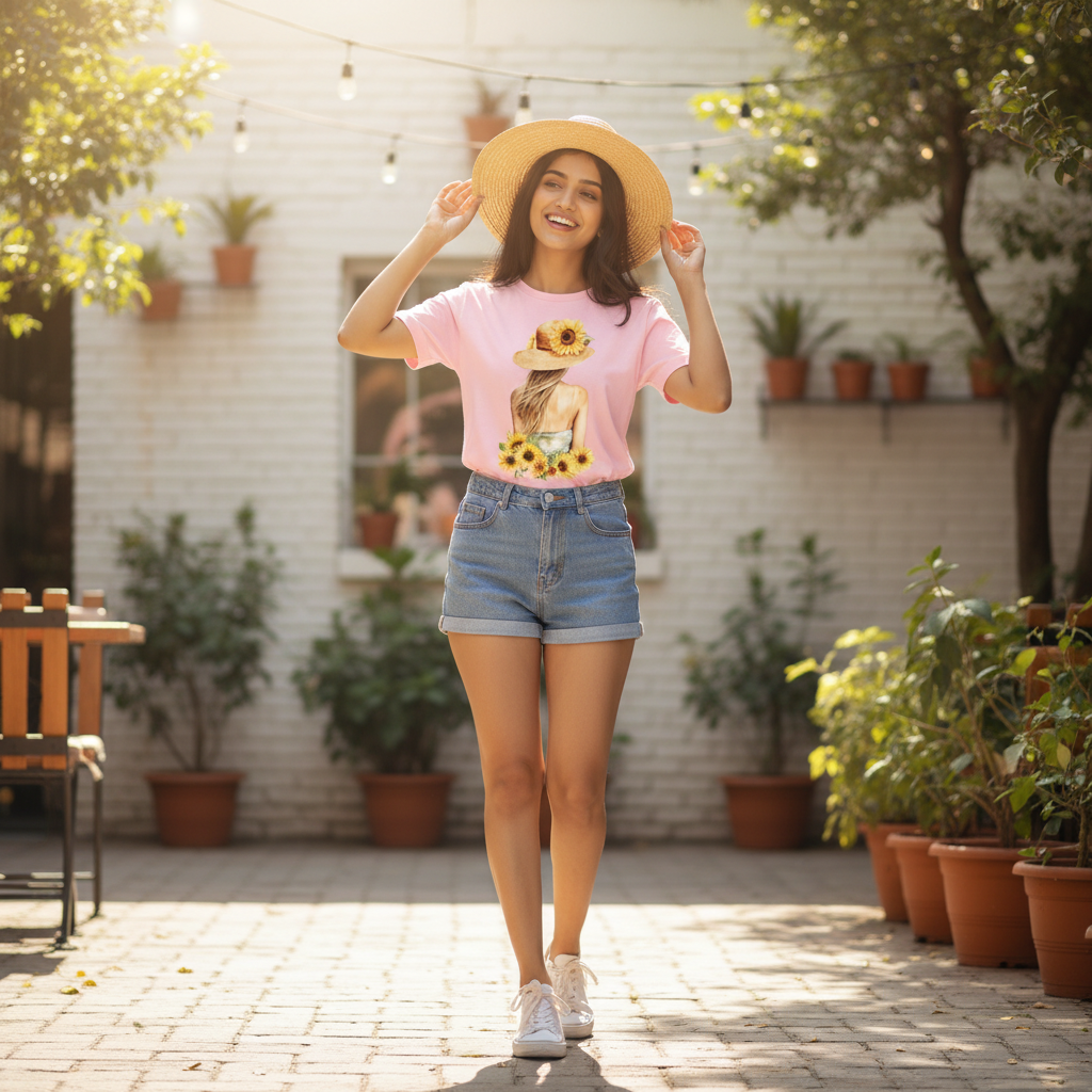 Sunshine Girl Light Baby Pink lifestyle