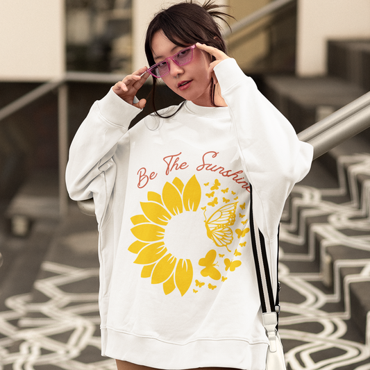 Be The Sunshine | CozyBlend 100% Cotton Sweatshirt