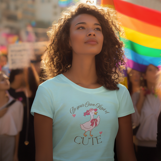 Cute Goose | Cotton Crop Top