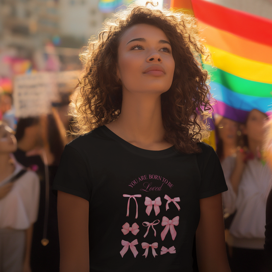 Pretty Bows | Cotton Crop Top